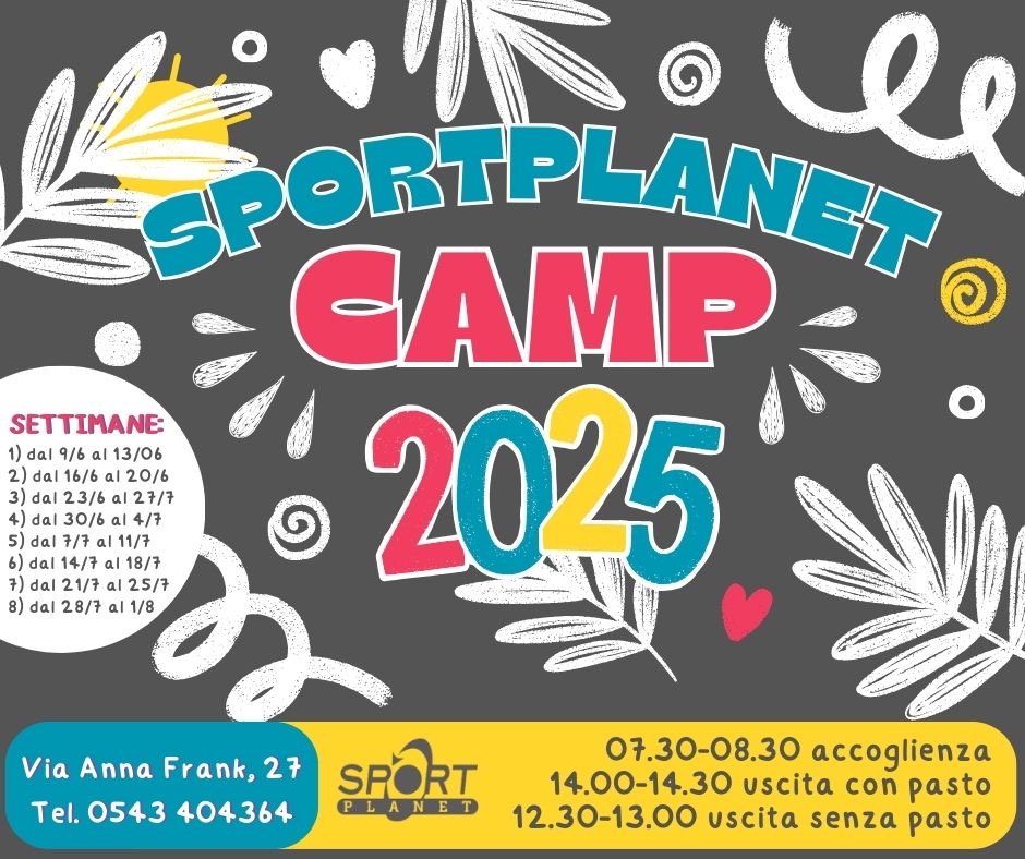 sport planet centro estivo 2025